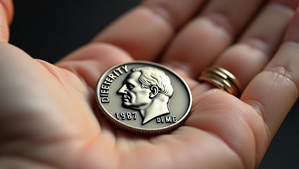 Rare 1987 Roosevelt Dime Error Found In Circulation – Worth $350,000!